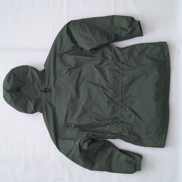 L.L. Bean Gore Tex XCR Insulated Down Parka Olive Green WMN size Large Vintage - Picture 12 of 12